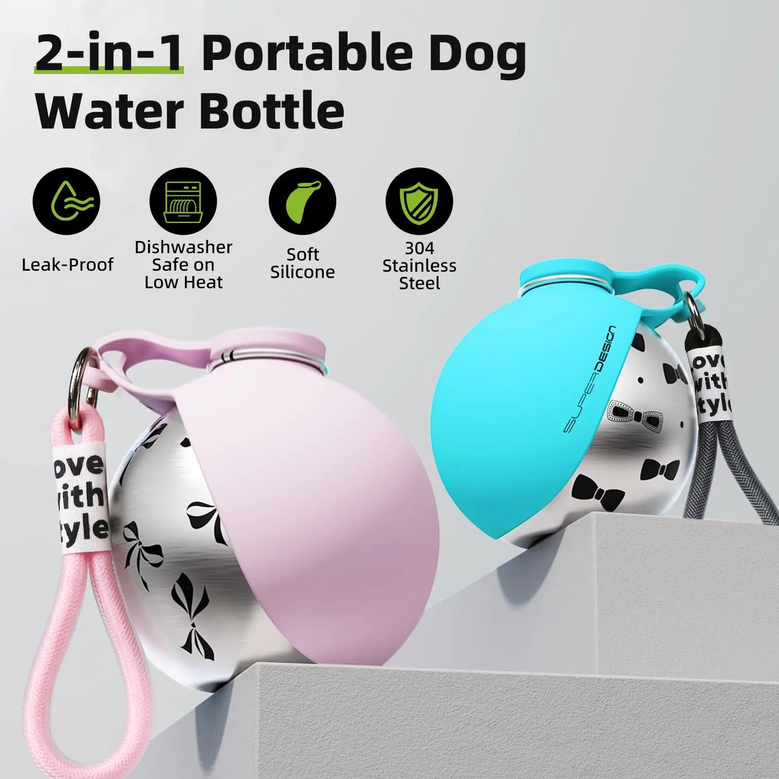 PupSip Portable Dog Water Bottle