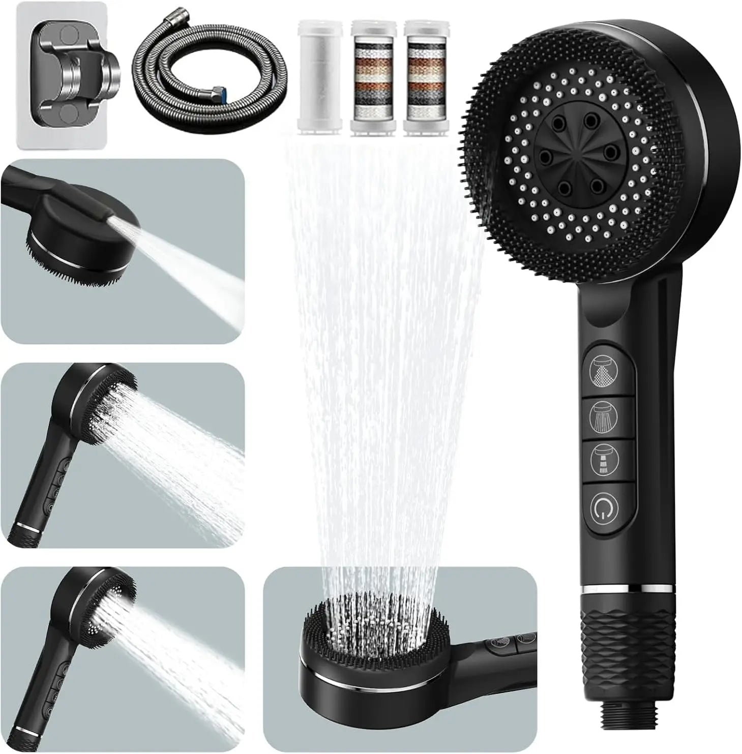 HydroBoost High-Pressure Shower Head