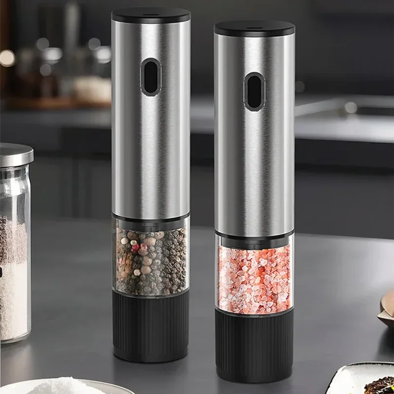 SeasonMate Electric Salt & Pepper Grinder Set