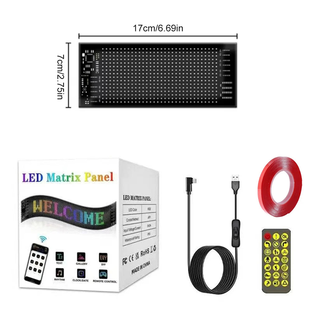 FlexSign Bendable App-Controlled LED Display