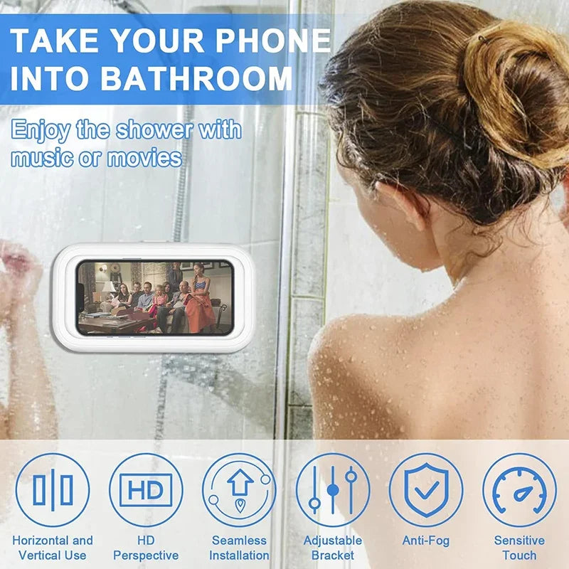 Waterproof Shower Phone Holder