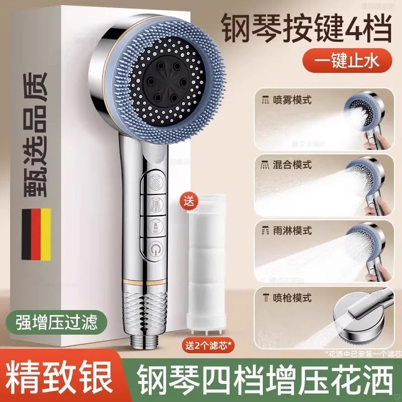 HydroBoost High-Pressure Shower Head