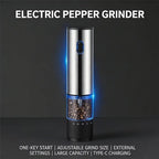 SeasonMate Electric Salt & Pepper Grinder Set