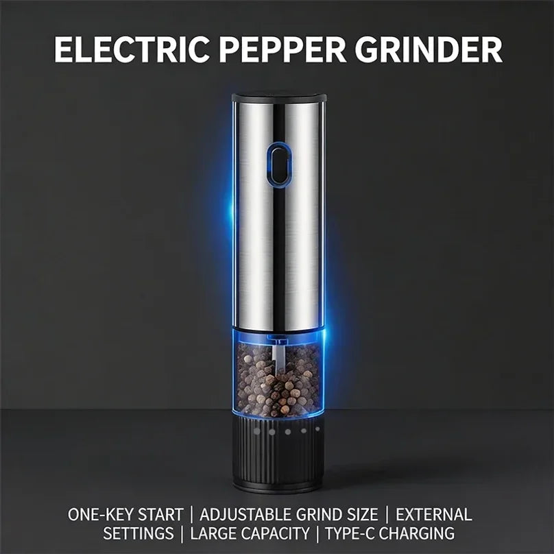 SeasonMate Electric Salt & Pepper Grinder Set