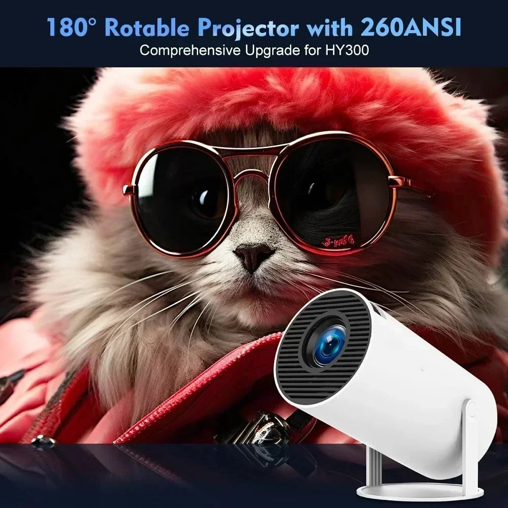 VistaCast Mini Projector (1080P, WiFi)